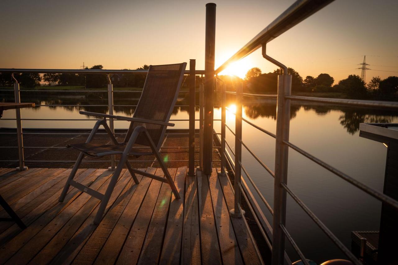 Hausboot Wangermeer Nordsonne12 Mit Sauna Schillig Ngoại thất bức ảnh